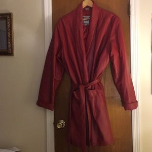 Women’s leather coat